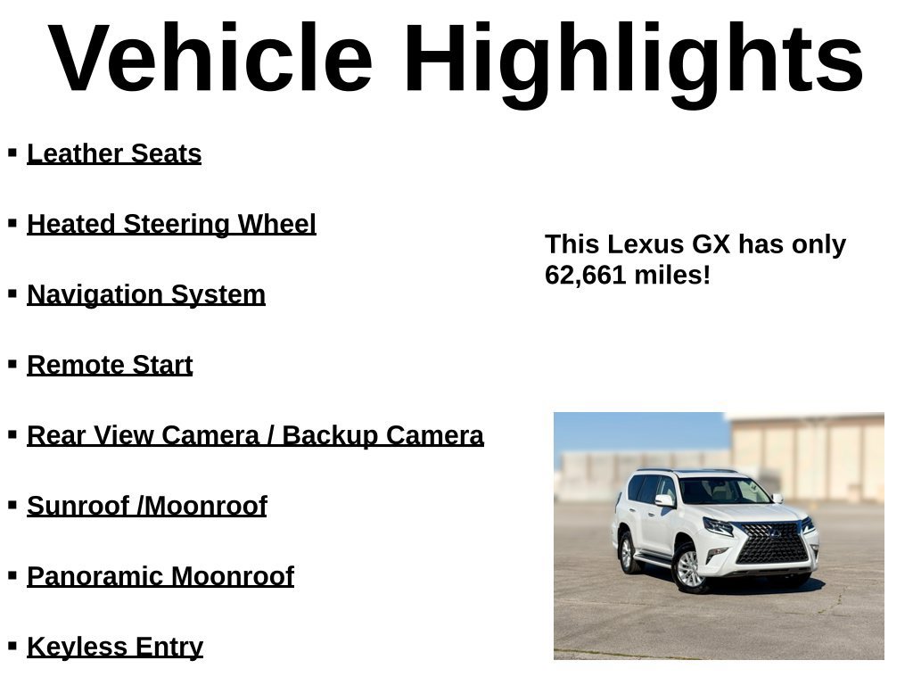 Used 2021 Lexus GX 460 Premium w/ Premium Package AWD/4WD image 31