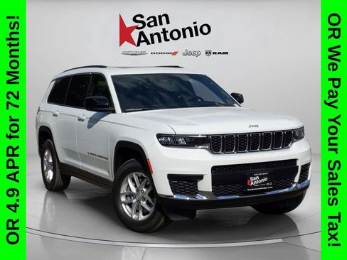 New 2025 Jeep Grand Cherokee L Laredo w/ Luxury Tech Group I RWD image 1