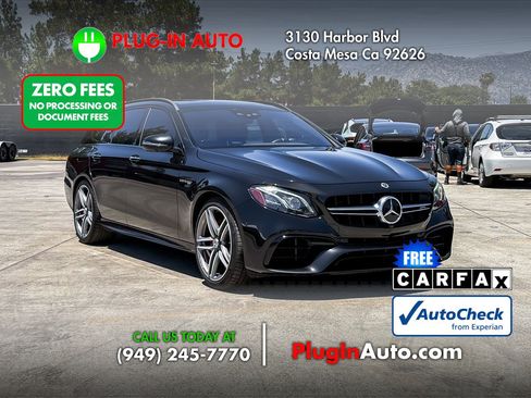 Used 2018 Mercedes-Benz E 63 AMG S image 3