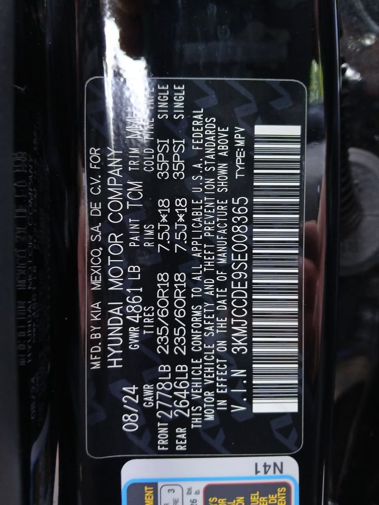 Used 2025 Hyundai Tucson SEL AWD/4WD image 38