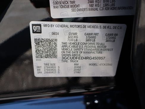 Used 2024 Chevrolet Silverado 1500 LT Trail Boss w/ Convenience Package II AWD/4WD image 50