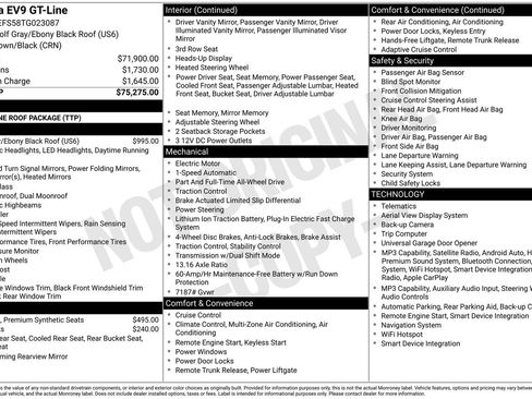 New 2026 Kia EV9 GT-Line AWD/4WD image 32