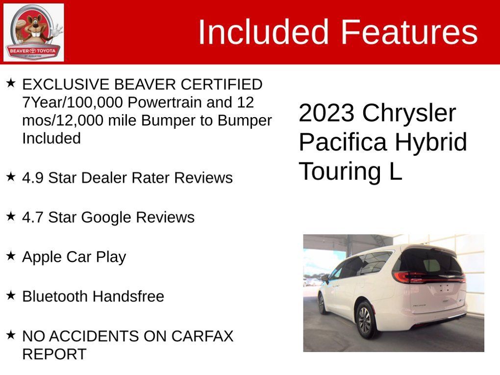 Used 2023 Chrysler Pacifica Touring-L FWD image 5