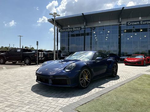 Used 2021 Porsche 911 Turbo S AWD/4WD image 2