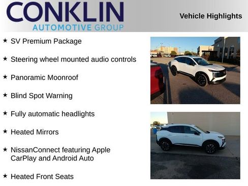 New 2026 Nissan Kicks SV w/ SV Premium Package image 2