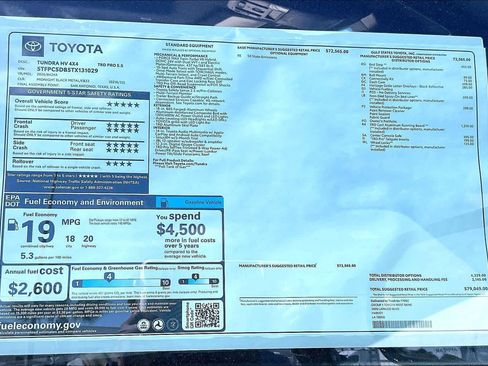 New 2026 Toyota Tundra TRD Pro image 22