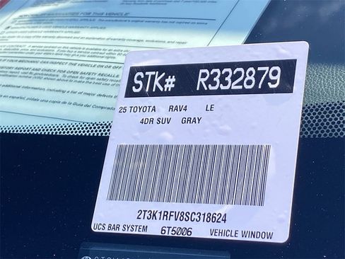 Certified 2025 Toyota RAV4 LE image 36