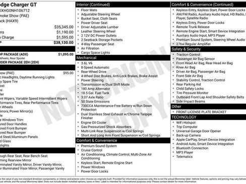 Used 2022 Dodge Charger GT w/ Blacktop Package image 31