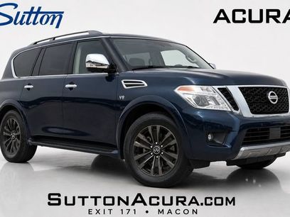 Used 2020 Nissan Armada Platinum w/ Captain's Chairs Package
