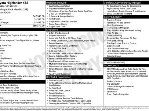 Used 2026 Toyota Highlander XSE image 33