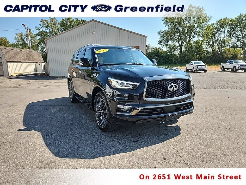Used 2023 INFINITI QX80 Premium Select w/ Cargo Package AWD/4WD image 1