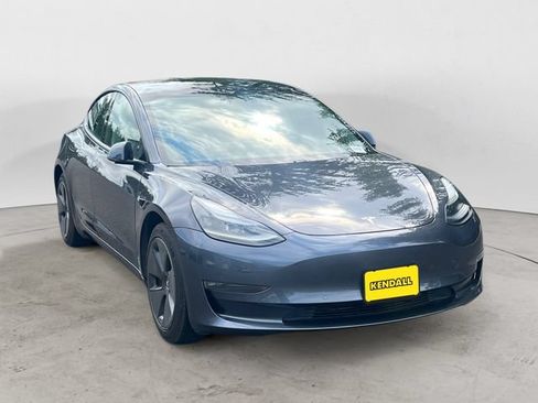 Used 2021 Tesla Model 3 Long Range AWD/4WD image 3
