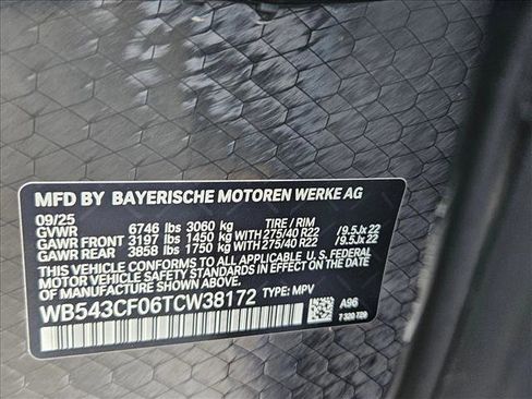 Used 2026 BMW iX xDrive45 w/ M Sport Package image 23