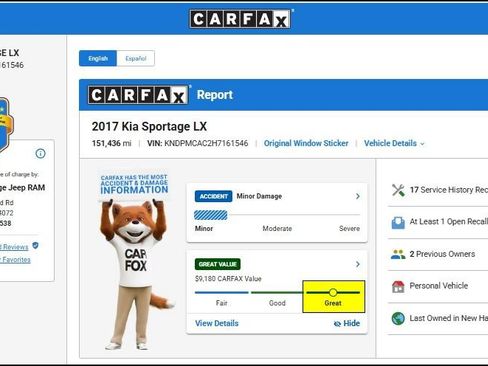 Used 2017 Kia Sportage LX AWD/4WD image 12