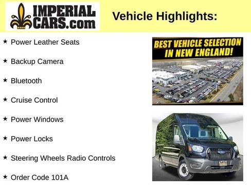 Certified 2023 Ford Transit 250 148 High Roof Extended w/ Load Area Protection Package RWD image 5