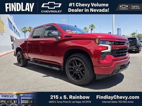 Certified 2025 Chevrolet Silverado 1500 RST w/ Dark Appearance Package AWD/4WD image 1