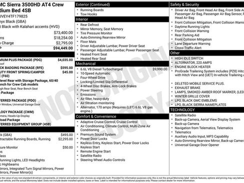 Used 2026 GMC Sierra 3500 AT4 w/ AT4 Premium Plus Package image 3