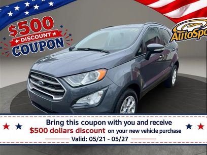 Used 2021 Ford EcoSport SE w/ SE Convenience Package