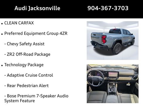 Used 2025 Chevrolet Colorado ZR2 w/ Technology Package AWD/4WD image 9