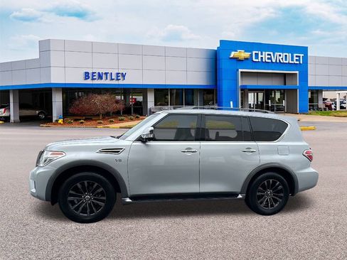 Used 2017 Nissan Armada Platinum w/ Captain Seat Package image 2