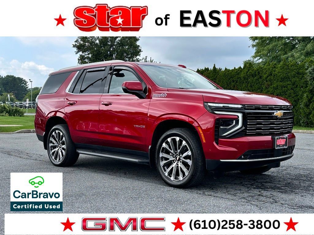 Certified 2025 Chevrolet Tahoe High Country AWD/4WD 360° Tour