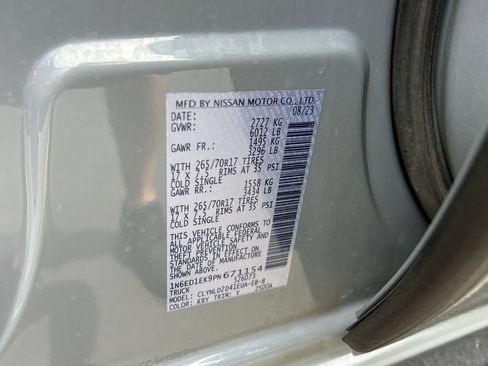 Used 2023 Nissan Frontier PRO-4X w/ Pro-4X Premium Package AWD/4WD image 28