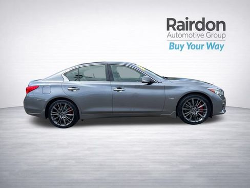 Used 2017 INFINITI Q50 Red Sport 400 AWD/4WD image 8