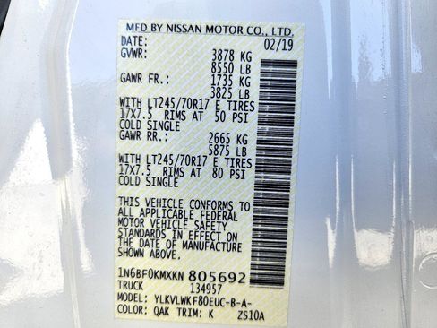 Used 2019 Nissan NV 1500 S image 47