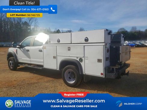 Used 2019 Ford F550 4x4 Crew Cab Super Duty w/ Power Equipment Group image 3