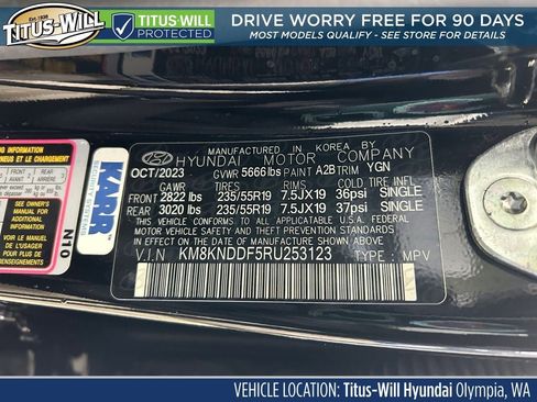 Certified 2024 Hyundai Ioniq 5 SEL image 1