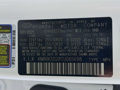 New 2026 Hyundai Palisade Limited FWD image 36