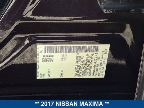 Used 2017 Nissan Maxima Platinum w/ Medallion Package FWD image 24