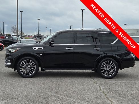 Used 2019 INFINITI QX80 Luxe w/ 22" Wheel Package RWD image 3