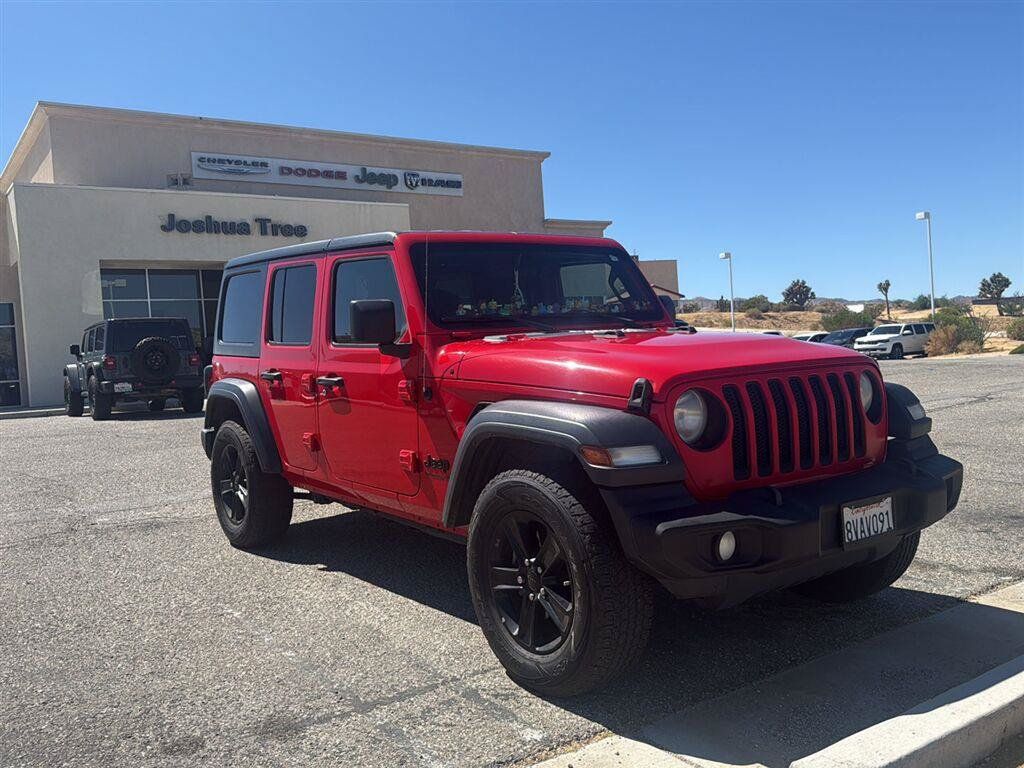 Used 2021 Jeep Wrangler Unlimited Sport AWD/4WD image 3