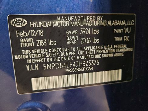 Used 2018 Hyundai Elantra SEL w/ Cargo Package FWD image 33