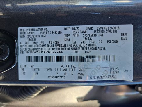 Used 2023 Ford F150 XLT w/ Equipment Group 302A High AWD/4WD image 26