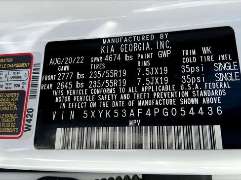 Used 2023 Kia Sportage SX FWD image 34