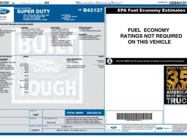 Used 2012 Ford F350 XL w/ PWR Equipment Group AWD/4WD image 36