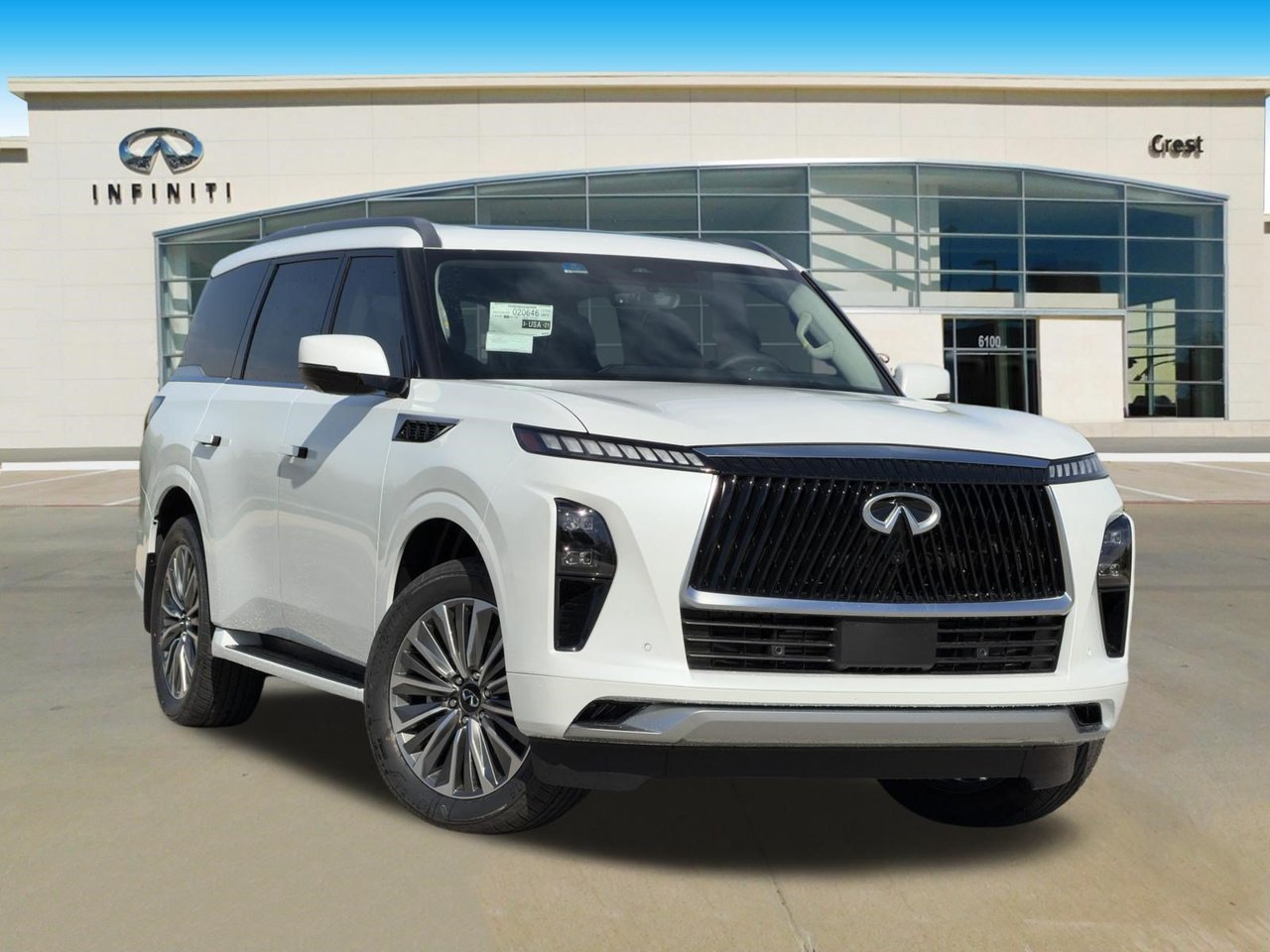 New 2027 INFINITI QX80 Luxe w/ Cargo Package RWD image 2