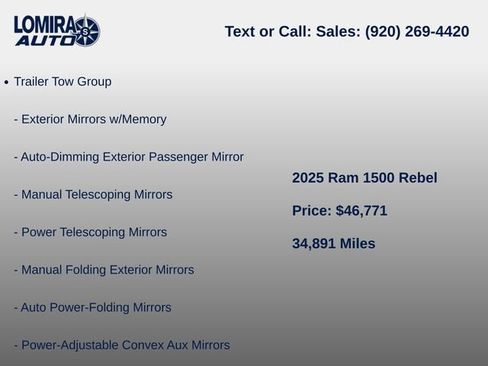 Used 2025 RAM 1500 Rebel AWD/4WD image 7