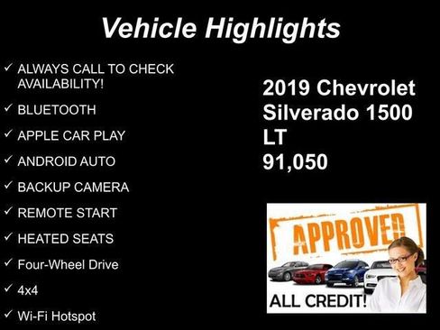 Used 2019 Chevrolet Silverado 1500 LT w/ All-Star Edition AWD/4WD image 10
