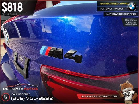 Used 2020 BMW M4 Convertible w/ Competition Package RWD image 21