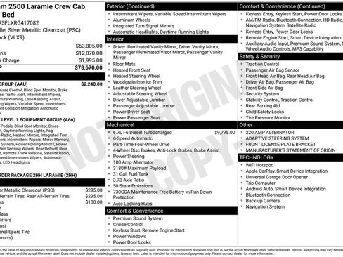 Used 2024 RAM 2500 Laramie w/ Safety Group AWD/4WD image 7