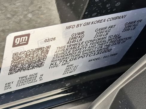 New 2026 Chevrolet Trax RS w/ Driver Confidence Package FWD image 33