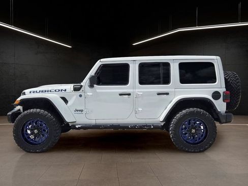 Used 2021 Jeep Wrangler Unlimited Rubicon 4xe w/ Steel Bumper Group AWD/4WD image 4