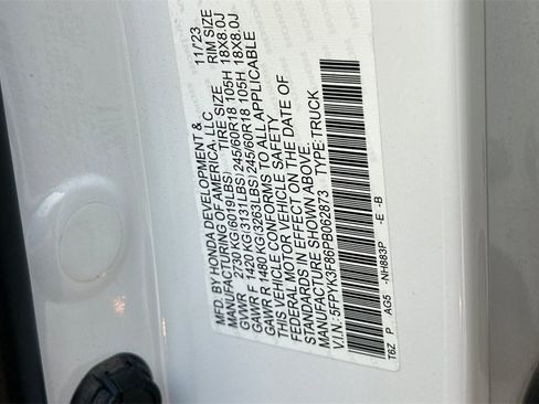 Used 2023 Honda Ridgeline Black Edition image 35