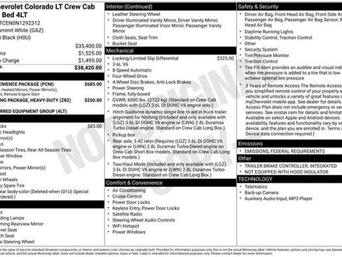 Certified 2022 Chevrolet Colorado LT w/ LT Convenience Package image 36