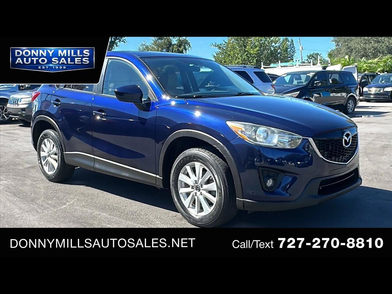 Used 2013 MAZDA CX-5 Touring w/ Bose & Moonroof Pkg FWD image 1