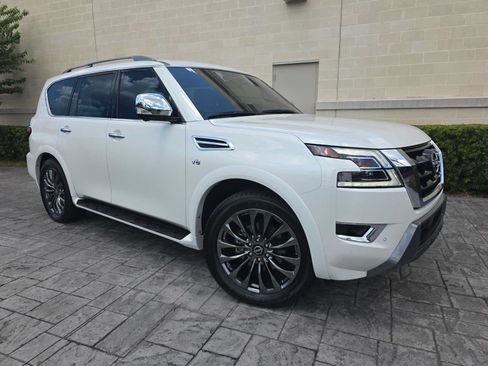 Used 2021 Nissan Armada Platinum w/ Captain's Chairs Package RWD image 33