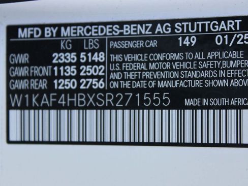 Certified 2025 Mercedes-Benz C 300 4MATIC Sedan image 17